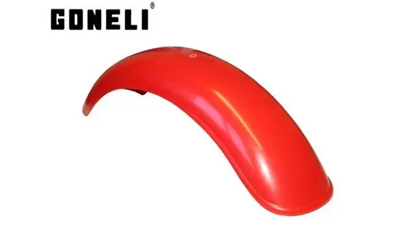 Guardabarros Trial Trasero Rojo