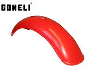 Guardabarros Trial Trasero Rojo