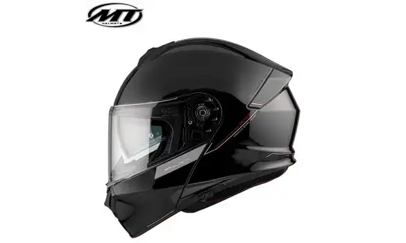 Casco MT Genesis SV Negro Brillo Talla L