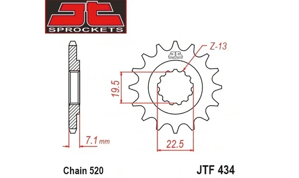 Piño Suzuki GN 250 Intruder 15-Z