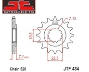 Piño Suzuki GN 250 Intruder 15-Z