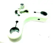 Tija Direccion Inferior Vespino Blanca