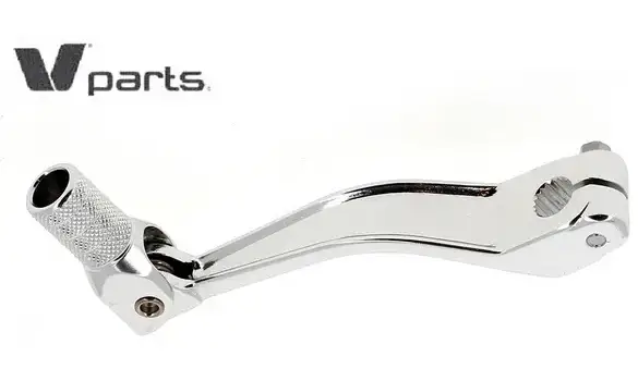 Pedal Cambio Derbi Senda Aluminio Plata