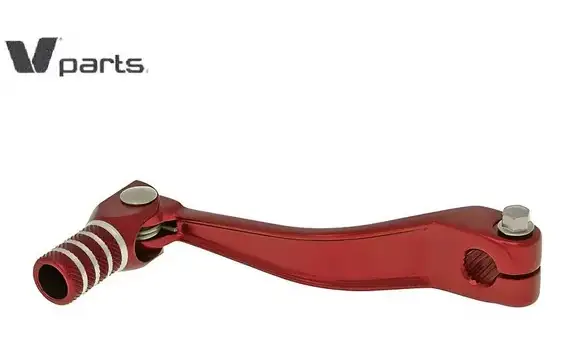 Pedal Cambio Derbi Senda Aluminio Rojo