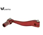 Pedal Cambio Derbi Senda Aluminio Rojo