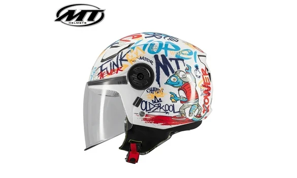 Casco MT Infantil Lite Crew Talla YL