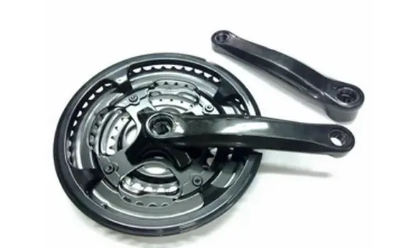 Triple Plato y Bielas Bici MTB Acero NG