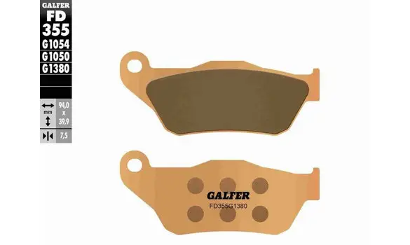 Pastillas Freno Galfer FD355-G1380 -P194