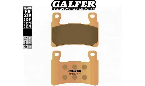 Pastillas Freno Galfer FD219-G1370