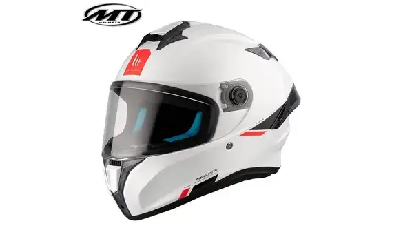 Casco MT Targo S Blanco Talla S