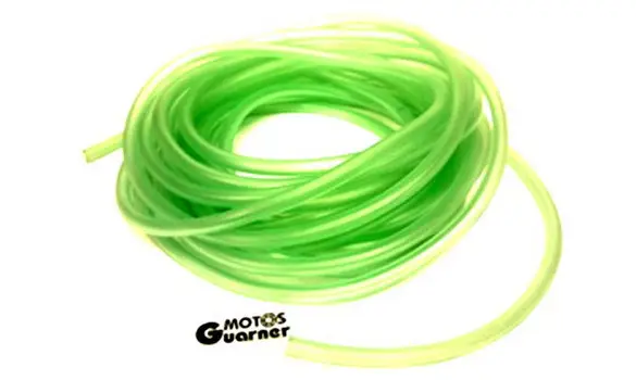 Goma Gasolina 5x9 Silicona Verde 1 Metr