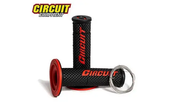 Puños Circuit V Negro Rojo