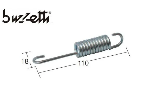 Muelle Caballete Universal Largo 110mm