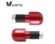 Contrapesos Redondos 17,5mm Rojo