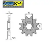 Piño Suzuki RMX 50 11 Dientes