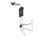 Portabidon Bici Aluminio Plata