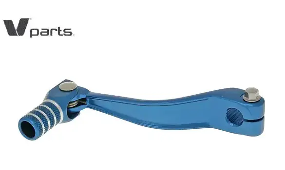 Pedal Cambio Derbi Senda Aluminio Azul