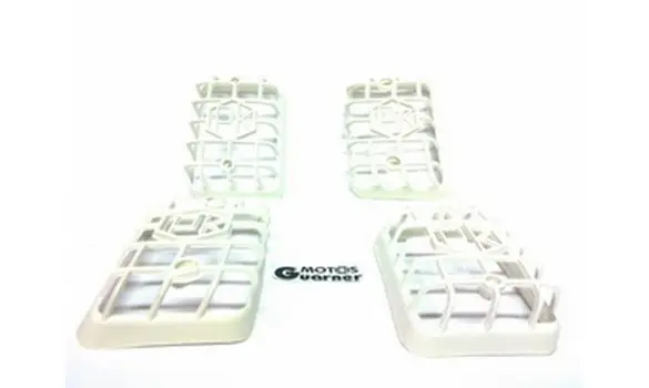 Rejillas Intermitentes Vespa PKS Blanco