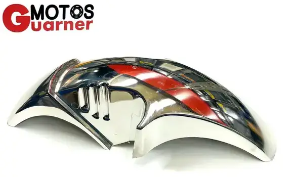 Guardabarros Carretera Delantero Cromado