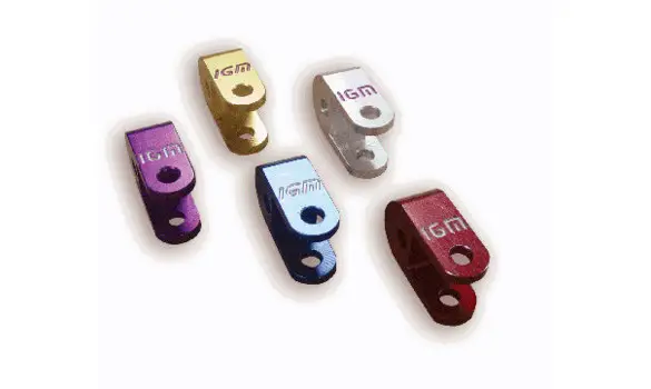 Suplemento Derbi Suzuki Largo 25mm Rojo