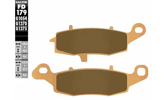 Pastillas Freno Galfer FD179-G1370