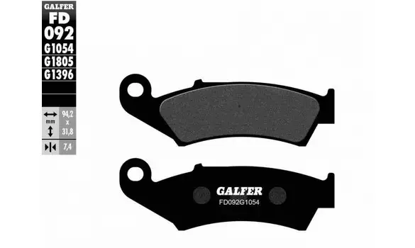 Pastillas Freno Galfer FD092-G1054 -P139