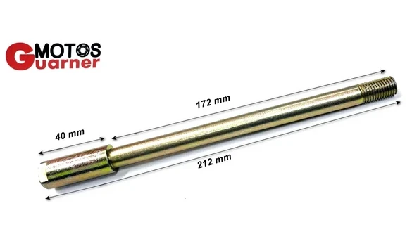 Eje Rueda Delantera Derbi Senda 12x212
