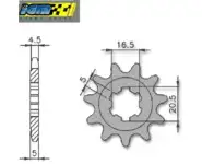Piño Derbi Diablo 12-Z