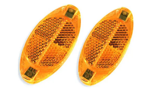 Captafaros Bici Laterales Ambar