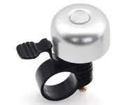 Timbre Bici Aluminio Plata