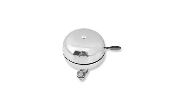 Timbre Bici Acero Cromado Grande Din-Don