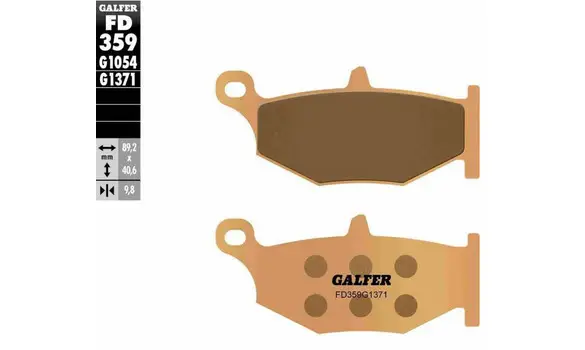 Pastillas Freno Galfer FD359-G1371