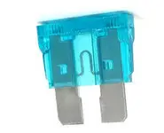 Fusible Lama 15 Amperios Azul