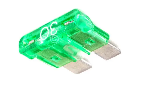 Fusible Lama 30 Amperios Verde