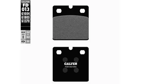 Pastillas Freno Galfer FD013-G1054