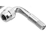 Racor Valbula Moto Curvado "L"