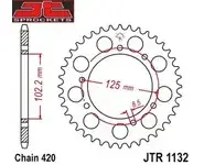 Plato Derbi Senda R DRD 50 48-Z