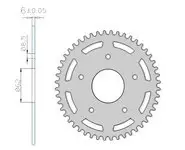 Plato Rieju SMX 50 2006->