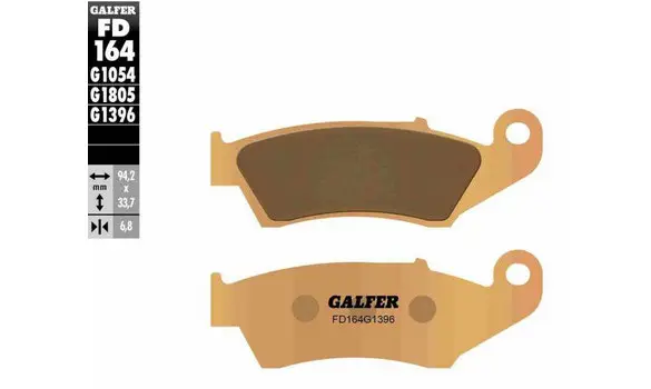 Pastillas Freno Galfer FD164-G1396