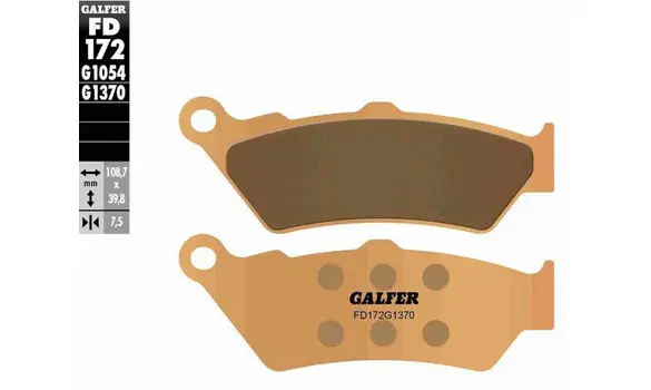 Pastillas Freno Galfer FD172-G1370 -P176