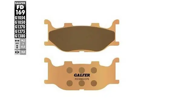 Pastillas Freno Galfer FD169-G1370 128MS