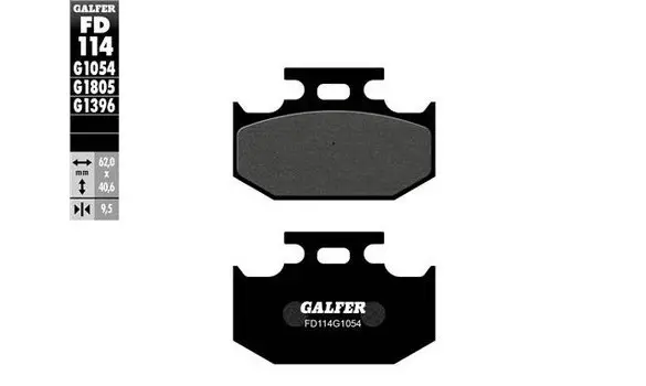 Pastillas Freno Galfer FD114-G1054