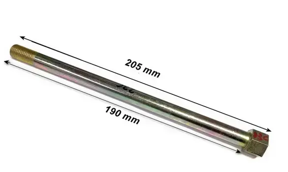 Eje Rueda Trasera Derbi Diablo 12x20