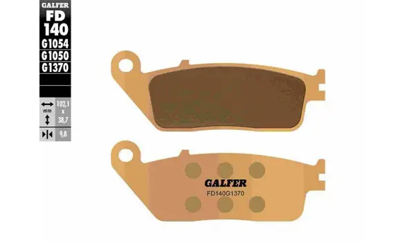 Pastillas Freno Galfer FD140-G1370 -P181