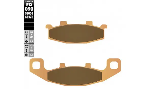 Pastillas Freno Galfer FD090-G1370