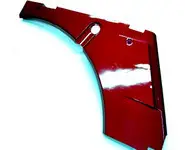 Tapa Lateral Vespino NLX Rojo Metal Dch