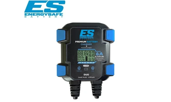 Cargador Baterias Energysafe Smart Duo 6