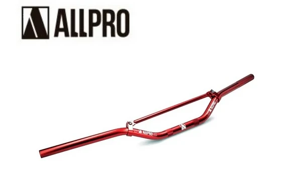 Manillar Aluminio Allpro Cross Ø22 Rojo