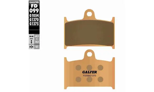 Pastillas Freno Galfer FD099-G1370 -