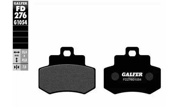 Pastillas Freno Galfer FD276-G1054 -P172